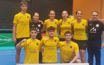 Bádminton Huesca La Magia pierde por la mínima en su visita a Ibiza.