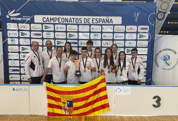 La selección aragonesa infantil consigue el bronce en el Campeonato de España Selecciones Autonómicas Escolar (CESA) 2025.