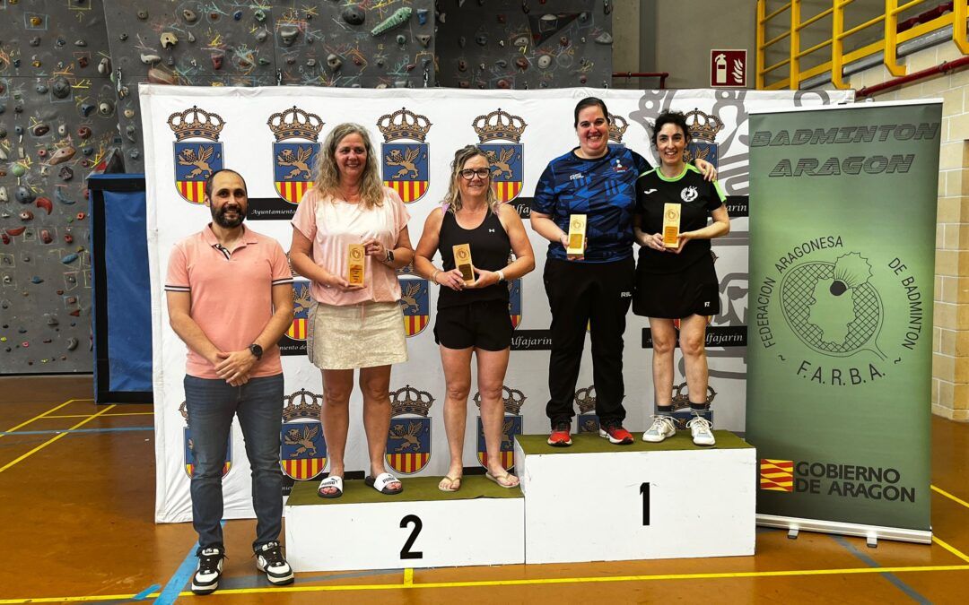 Campeonato de Aragón no absoluto: sub15, sub19 y senior.