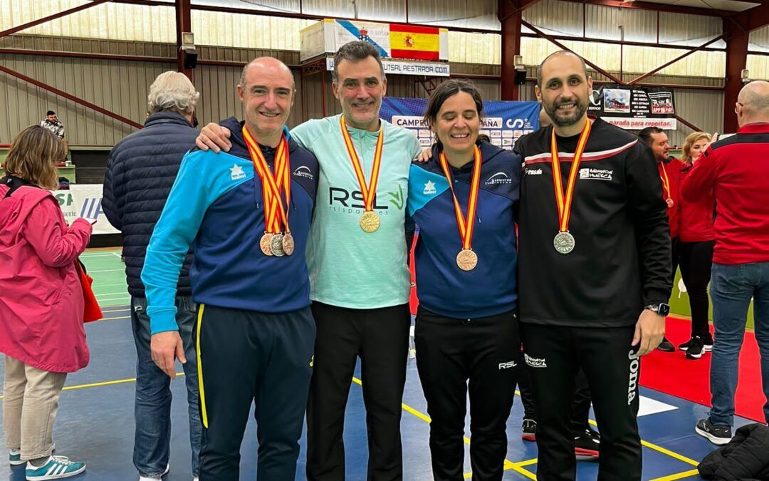 6 medallas para los aragoneses en el Campeonato de España Senior.