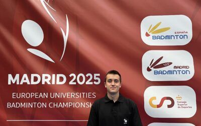 David Fuertes participa en el Campeonato de Europa Universitario.