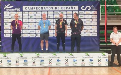 6 medallas en el nacional senior de Cáceres.