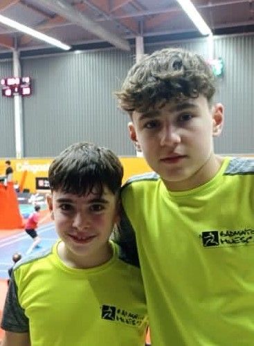 Participación aragonesa en los Campeonatos de España Sub23, Sub15 y Portugal Junior Internacional.