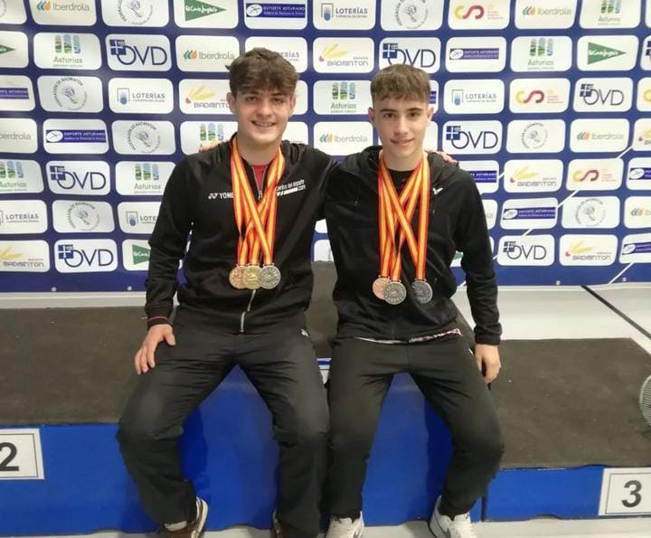 8 medallas en los Campeonatos de España Sub11 y Sub19.