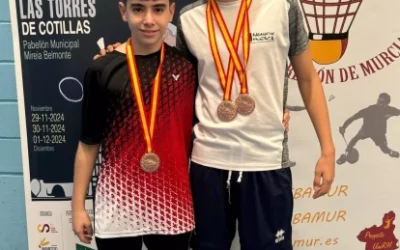 3 medallas para los aragoneses en el nacional sub15.
