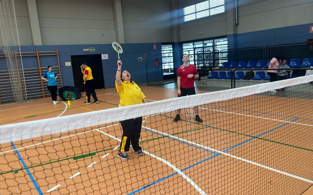 Trofeo aragonés de bádminton inclusivo.